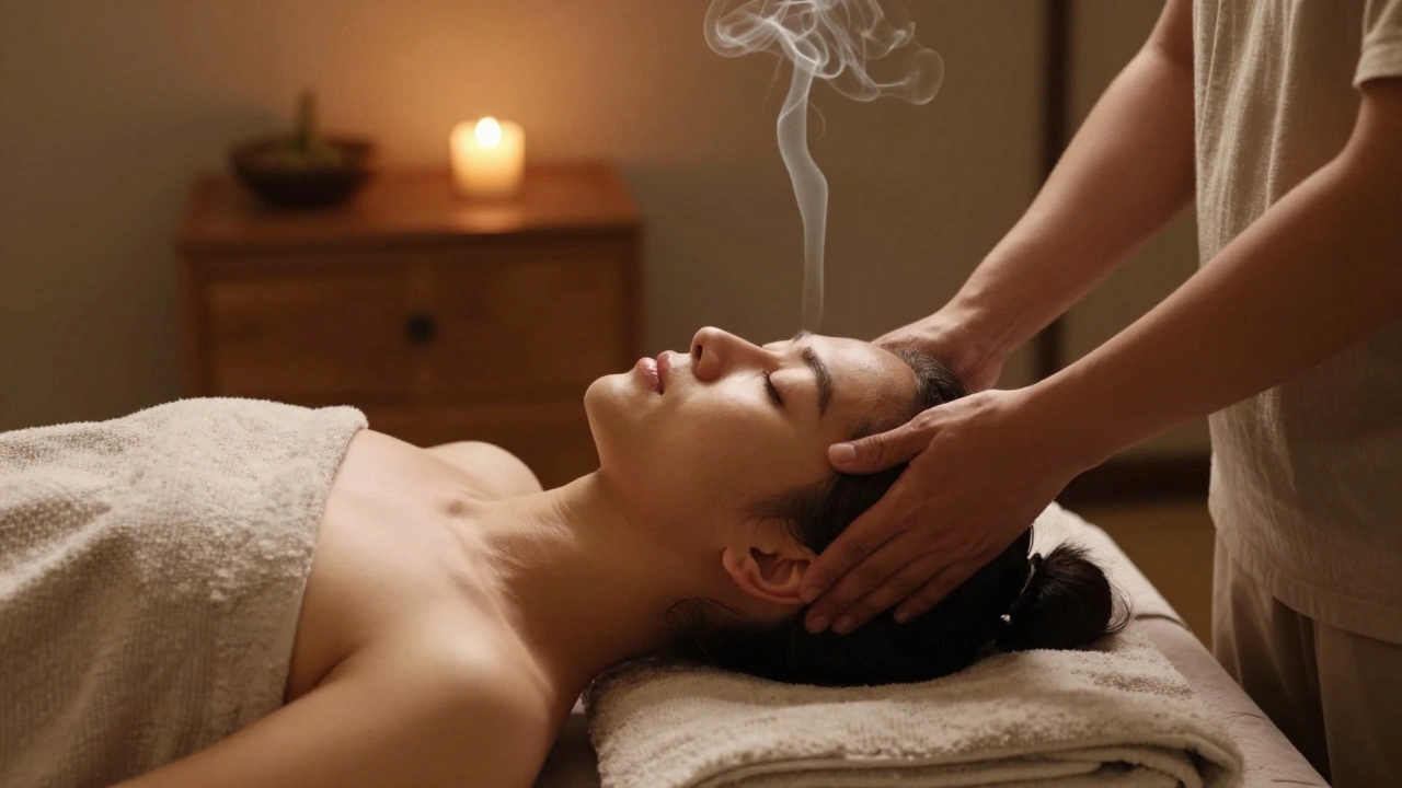 Is Indian head massage safe in NHS?